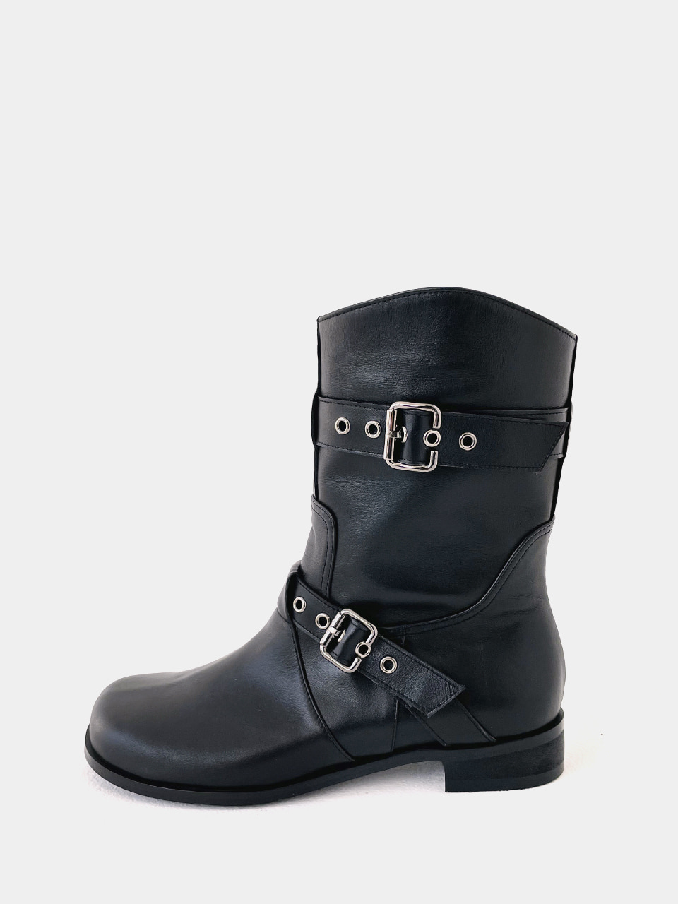 Mrc092 Nickel Middle Boots (Black)