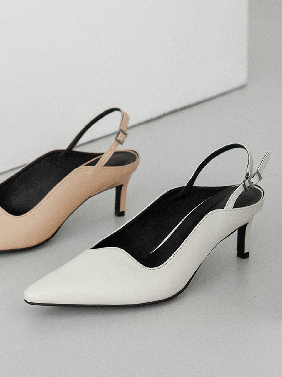 [Out of stock] Mrc051 Flow Slingback (Cream)