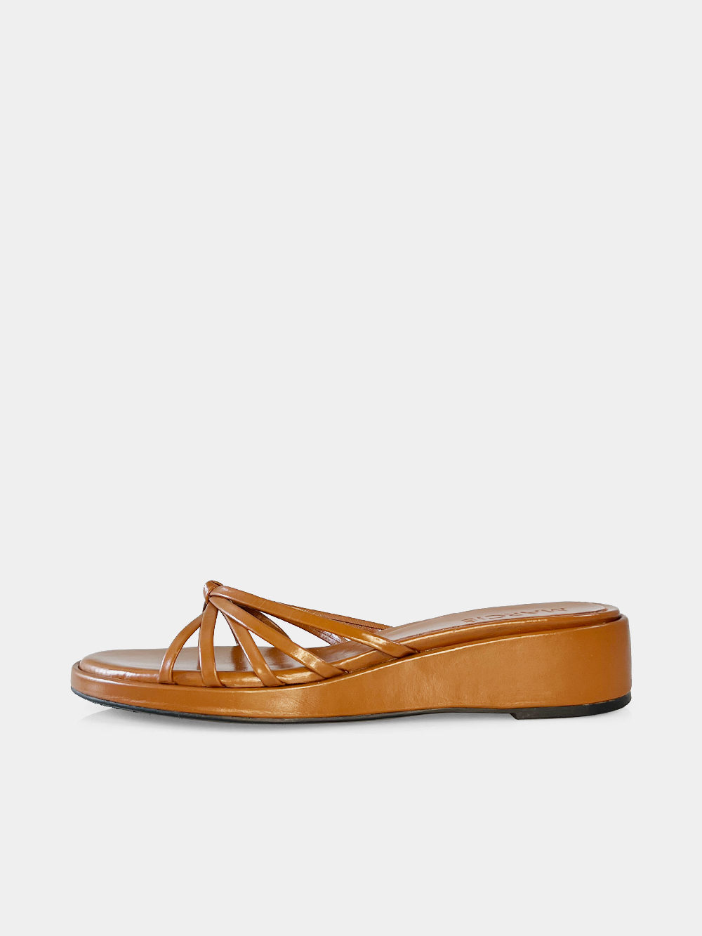 [Out of stock] Mrc105 Strap Platform Sandal (Light Brown)