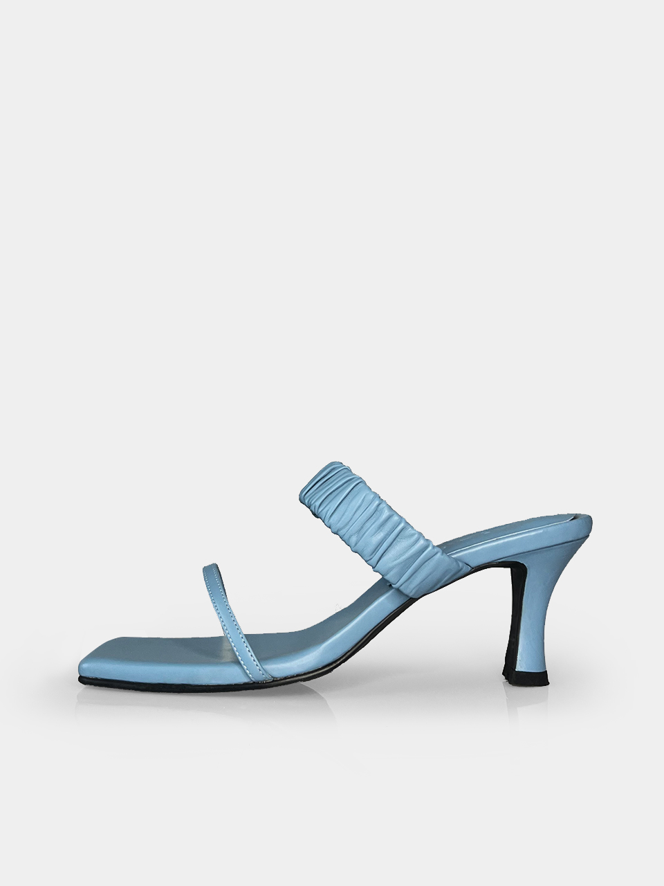 [Out of stock] Mrc087 Shirring Sandal (Fade Blue)